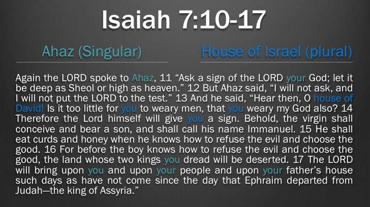 Isaiah 7:10-15