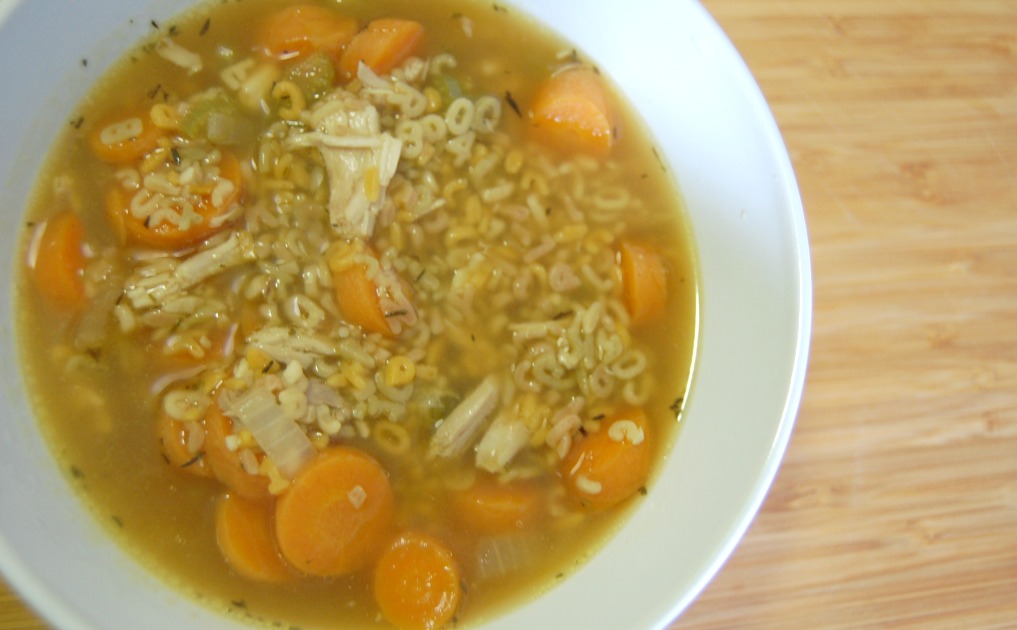 Alphabet Chicken Soup
