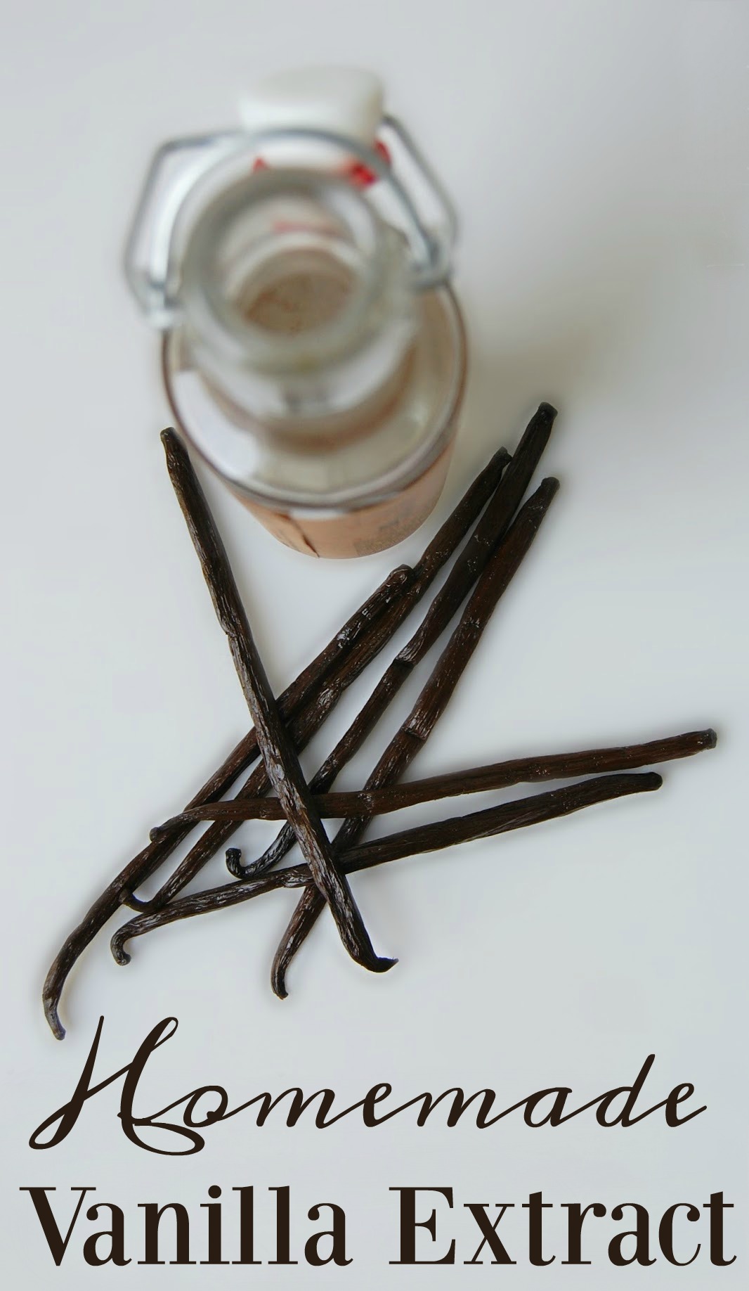 Homemade Vanilla Extract - Real vanilla extract, the good stuff is pricey. The cheap stuff is often imitation and really not good for you. Plus there’s the fact that some vanilla extracts have sugar or corn syrup added to them. Not really want you want to use when making lovely food from scratch. Thankfully it’s incredibly easy to make …