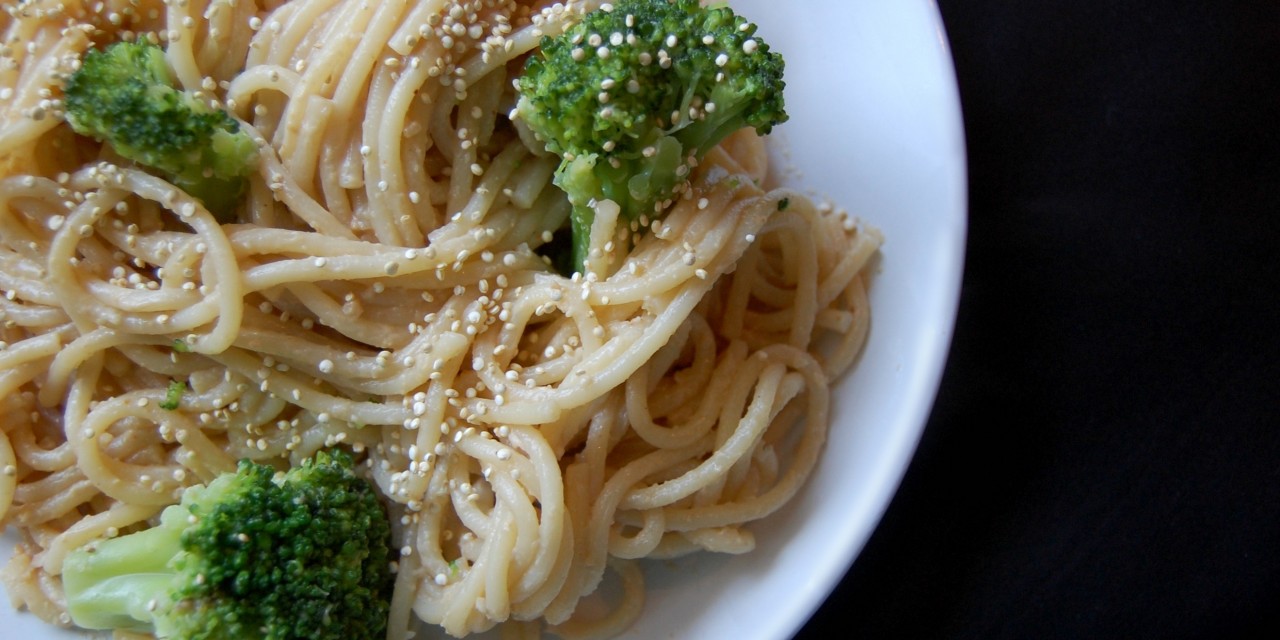 Sunbutter Sesame Noodles
