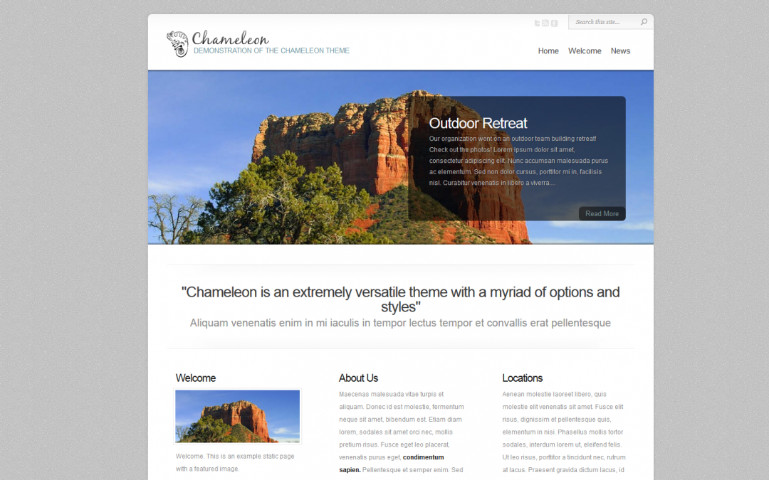 Chameleon Theme
