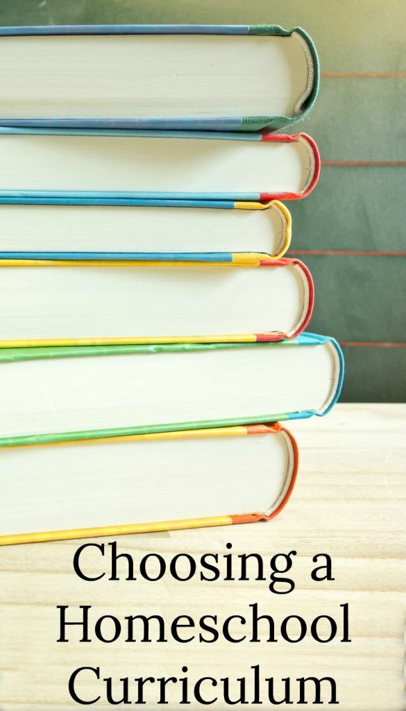 Not sure how to choose your homeschool curriculum? This post helps walk you through the deciding factors and gives some great resources.