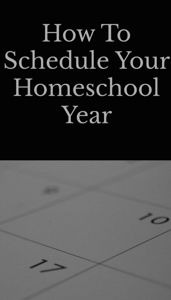 Here are 7 different homeschool schedule options because there is no right or wrong schedule. It really just depends on what will work best for your family.