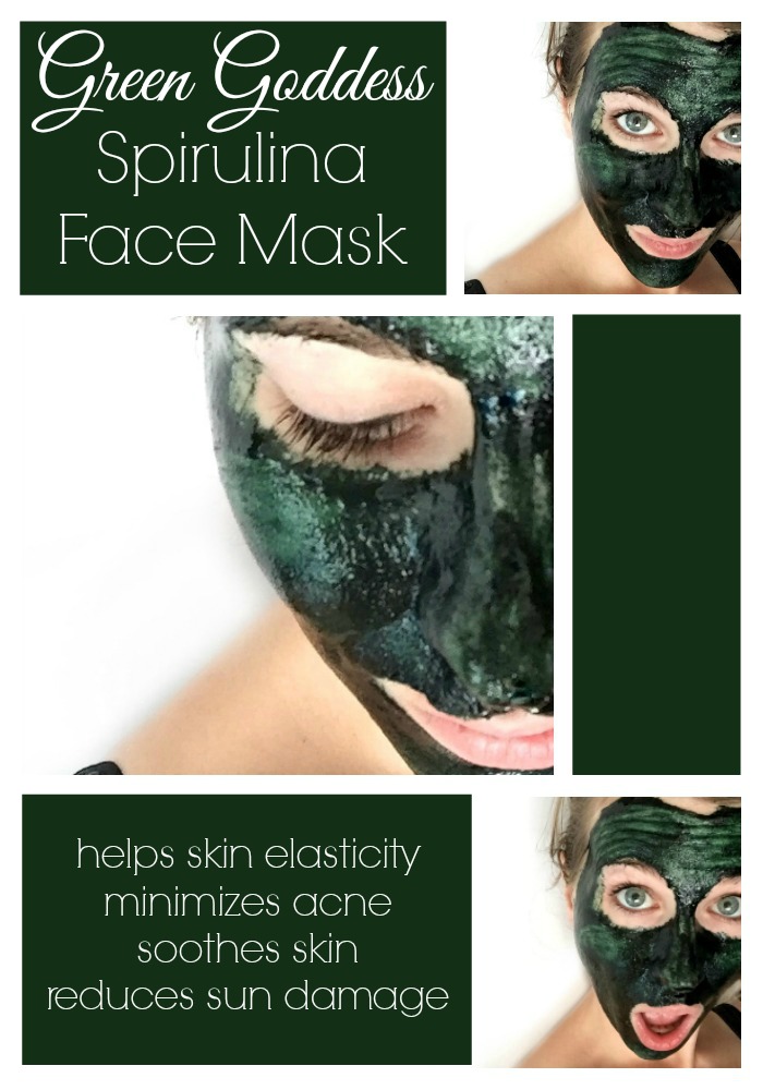 Green Goddess Spirulina Face Mask The Pistachio Project