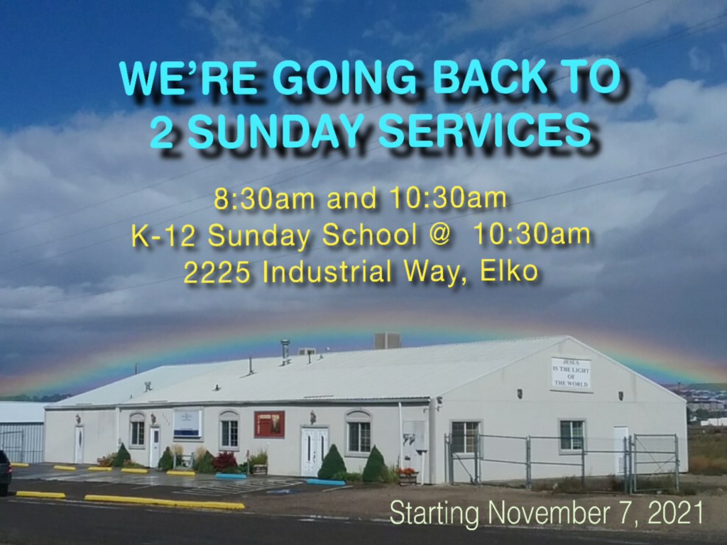 110721 LCF Rainbow Pic- Resuming Early Service